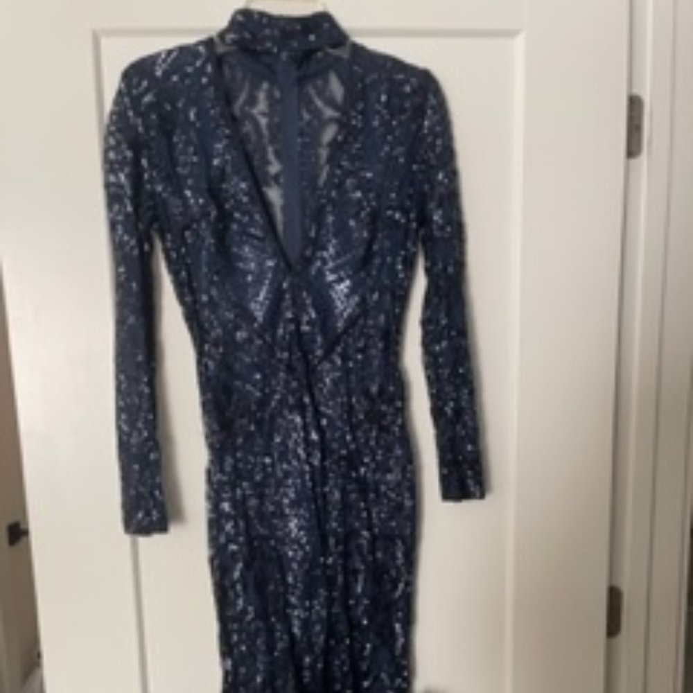 Navy Lace dress